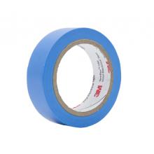 3M 150# 电工胶带 电气绝缘胶带 PVC电工胶布 无铅600V 防潮耐酸碱 蓝18mm*10m*0.13mm 10卷