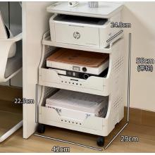 置物架	逸美逸居 42*29*56cm 三层带轮