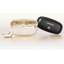 联想（lenovo）蓝牙耳机耳夹式不入耳G型骨传导概念蓝牙5.4无线运动音乐耳机适用苹果华为小米OPPO手机EA400黑色