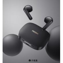 小米（MI）Redmi Buds 7S半入耳主动降噪 蓝牙耳机 适用于安卓苹果手机 子黑夜