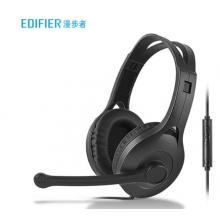 漫步者（EDIFIER）K800 单孔版 头戴式游戏耳机 耳机耳麦 绝地求生耳机 吃鸡耳机 办公教育 学习培训 黑色