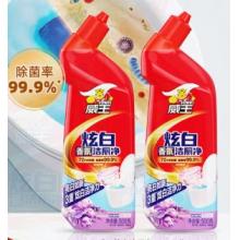 威王  洁厕液炫白洁厕灵马桶清洁剂厕所去味除菌500g*2瓶
