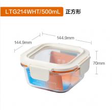 乐扣乐扣（locknlock）保鲜盒便当盒LTG214W_500ml