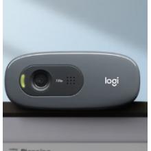 罗技（Logitech）C270 高清摄像头 USB电脑笔记本台式机摄像头 视频会议网课摄像头带麦克风 即插即用