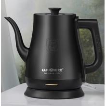 金灶（KAMJOVE）家用电热水壶自动断电烧水壶泡茶壶304不锈钢大容量开水壶拉弧长嘴茶艺壶电水壶 1.5L T-94黑色