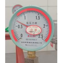 氧气压力表布莱迪2.5MP YO-150