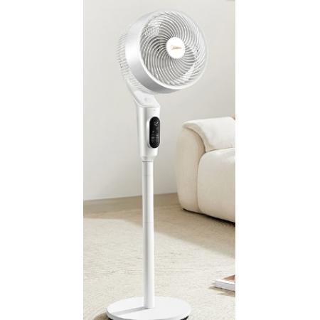 美的（Midea）空气循环扇 电风扇家用立式落地语音风扇直流变频轻音节能小风扇抑菌净化电扇 GDI24WG