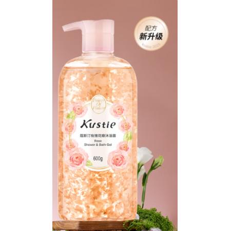 蔻斯汀(Kustie)玫瑰花瓣沐浴露600g