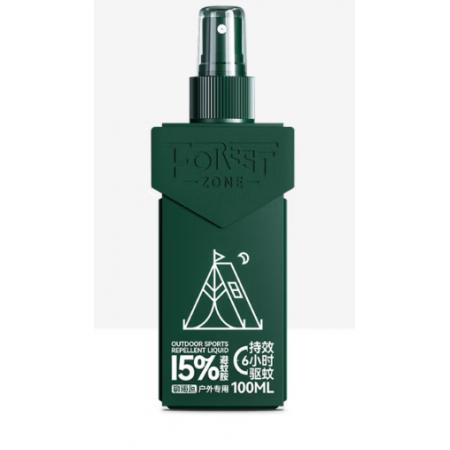 森林地带（FOREST ZONE）驱蚊液户外驱蚊喷雾 100ml
