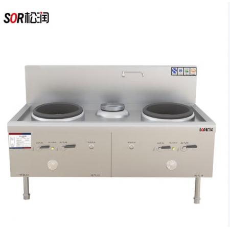 松润	1.8米燃气双头单尾小炒炉	SOR-P302