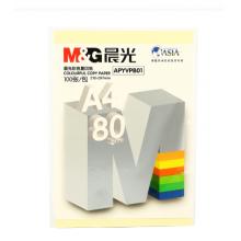 晨光 彩纸 APYVPB01 A4 80g (淡黄色) 100张/包