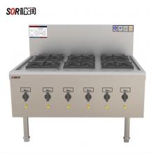 松润	燃气六眼煲仔灶	SOR-P405