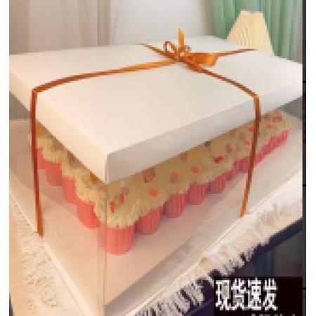 一次性蛋糕打包盒	长65cm*宽45cm*高30cm
