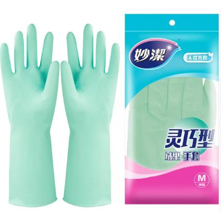 妙洁 L号 30CM橡胶手套