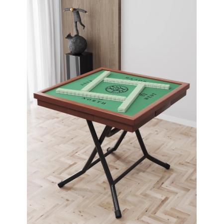 柏潮 麻将桌 折叠棋牌方桌90*90包边