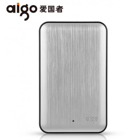 移动硬盘	"爱国者（aigo）HD808 usb3.0 抗震防摔2T"