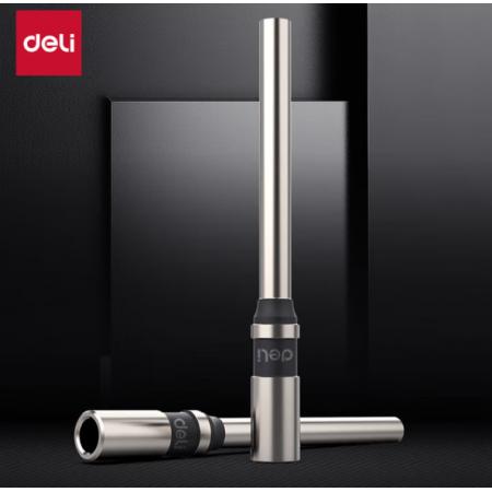 得力（deli）50mm全自动财务凭证装订机 凭证文件资料档案打孔机 激光定位 一键操作 配套钻刀一支装 14733