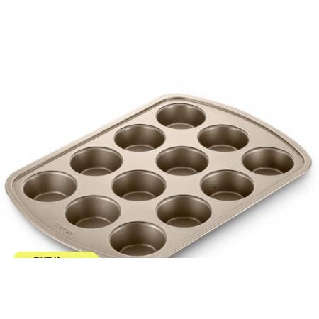 马芬蛋糕模具	苏泊尔12连模40*28*3.4cm模孔7*2.8cm