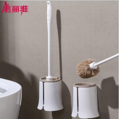 马桶刷	美丽雅HC096844壁挂式落地式2用