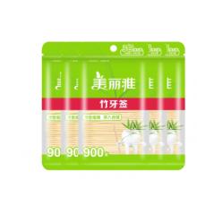竹牙签	美丽雅5袋共4500支