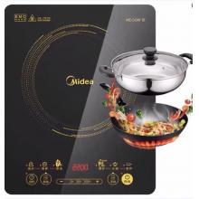 电磁炉	美的C22-WH2202*2200w 35*28cm带锅