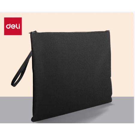 A4拉链文件袋	得力63466