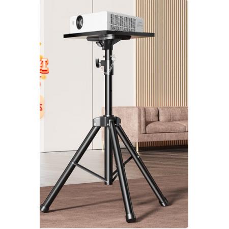 快朵小屋加粗加厚1.8米加高款 投影仪支架 投影机落地三脚架带托盘可伸缩