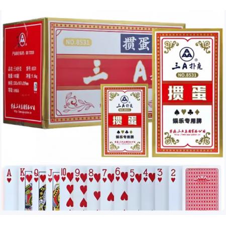 扑克牌	三A牌（掼蛋专用）8531