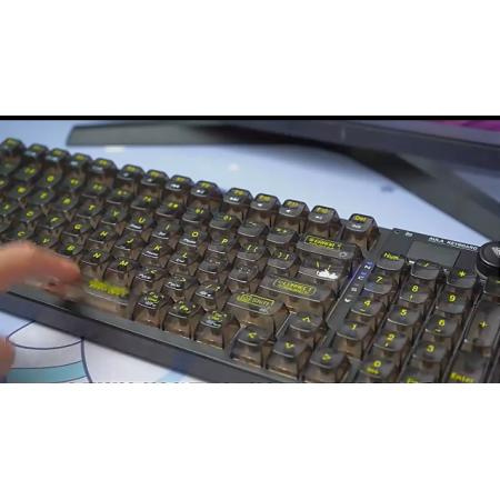 键盘	狼蛛F98pro套装