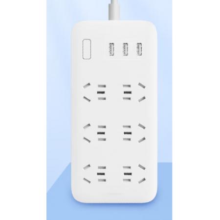 插线板	3米 小米6孔