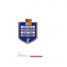 文化墙展板	1.5x2.9米亚克力加PVC文化墙