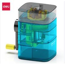 卷笔刀	得力71162 透明蓝