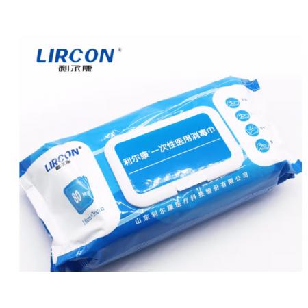 利尔康 消毒湿纸巾80片/包