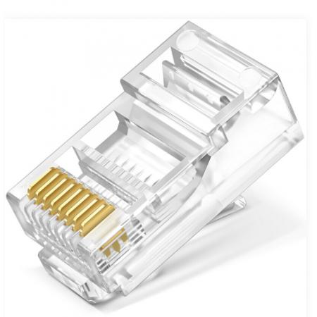 普联（TP-LINK）TL-EH5e01-100 超五类非屏蔽网络水晶头 RJ45【100个/包】