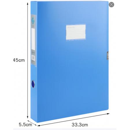 A3档案盒	康百F1155A-蓝色