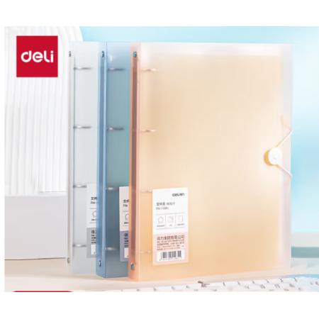 得力（deli）A4金属活页文件夹 PE110-T