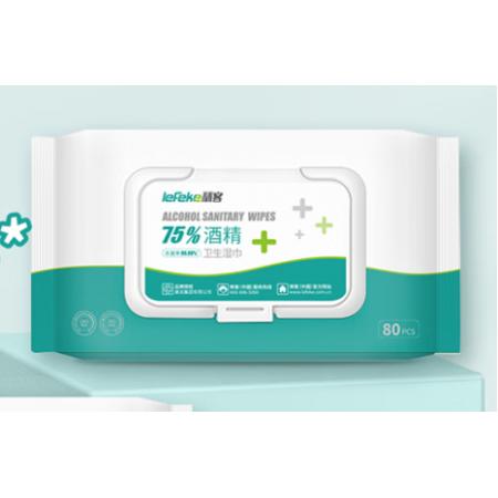 消毒湿巾	秝客 80片/包