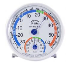 美德时 TH101B 室内温湿度计温湿度区间色彩明显