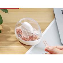 回形针 收纳盒 磁吸磁铁办公用品创意可爱塑料放曲别针大头针