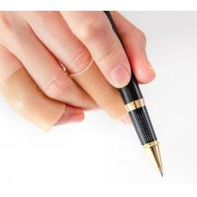 手指弹力套硅胶手指保护套受伤耐磨防滑指头防磨写字防痛工作 【六枚装】中开口3个+中闭口3个