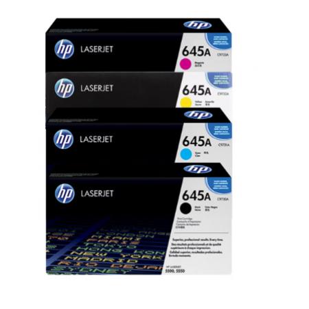 惠普645A硒鼓 四色硒鼓套装