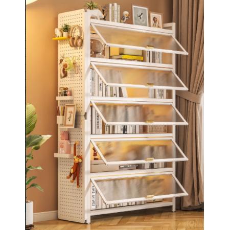 佳帮手六层五门尺寸80*42*183cm特厚云朵白收纳柜