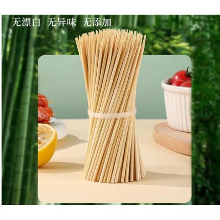 天然毛竹竹签   尚烤佳 15cm*300支