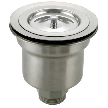 厨房洗菜池下水器/下水接口 天力下水140mm提笼式