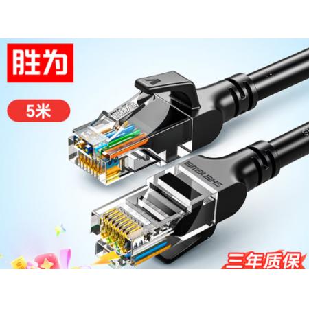 网线	胜为	LC-1205G	六类，5米