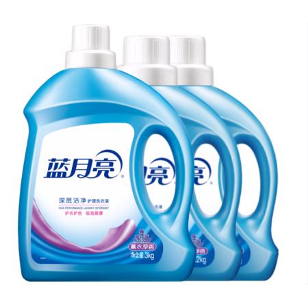 蓝月亮洗衣液 机洗洗衣液套装 强效去污 薰衣草香 14斤全瓶：3kg+2kg*2瓶