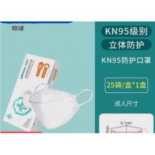 稳健（Winner）高透n95 稳健成人防护口罩高颜值柳叶3D鱼嘴型立体独立包装winner KN95成人款25只/盒 独立包装-柳叶型