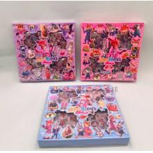 疯狂动物城贴纸礼盒贴纸贴画套装100张不重复	国产	换装