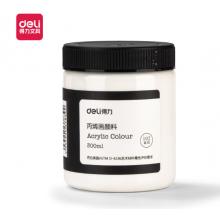 得力73875_300ML 丙烯颜料钛白(钛白)