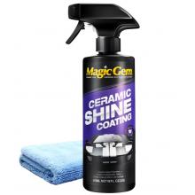 宝能（MAGIC GEM）汽车镀膜剂小分子瓷光镀膜喷雾车漆玻璃塑料驱水上光养护剂473ml